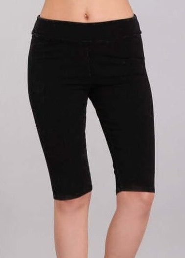 Ladies Longer Length Biker Shorts Made in USA