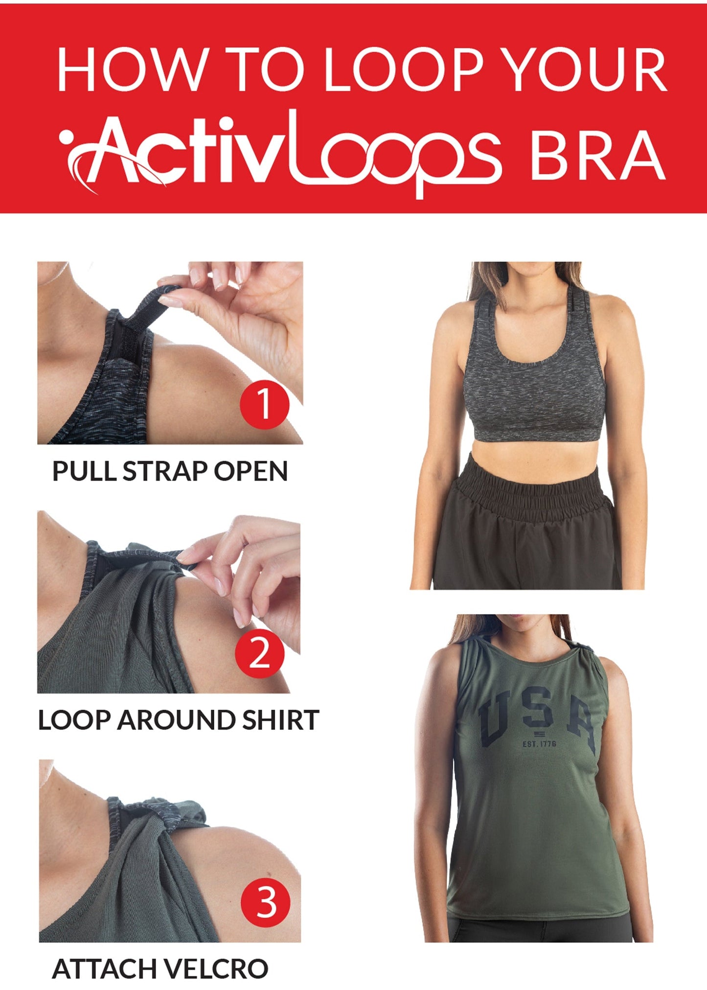 Activloops™ 2-in-1 Sports Bra