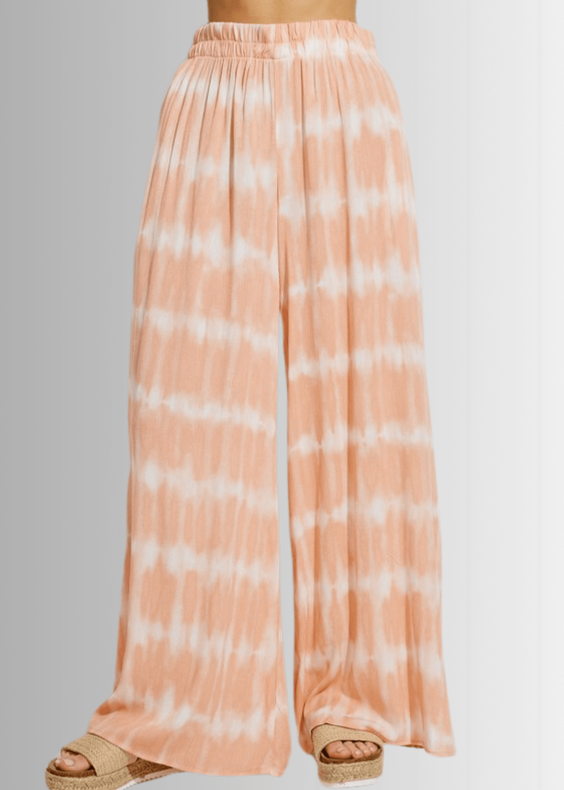 Beach and Lounge Striped Casual Pants Set - Clearance Final Sale