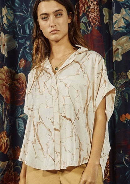 Our Favorite Versatile Button Down Top in Prints  CLEARANCE FINAL SALE