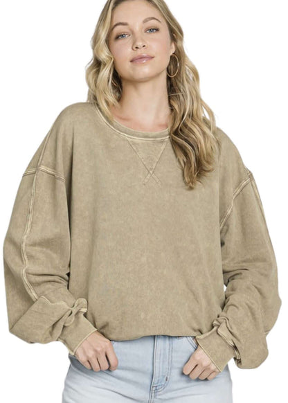 All American Oversized Sweatshirt Made in USA