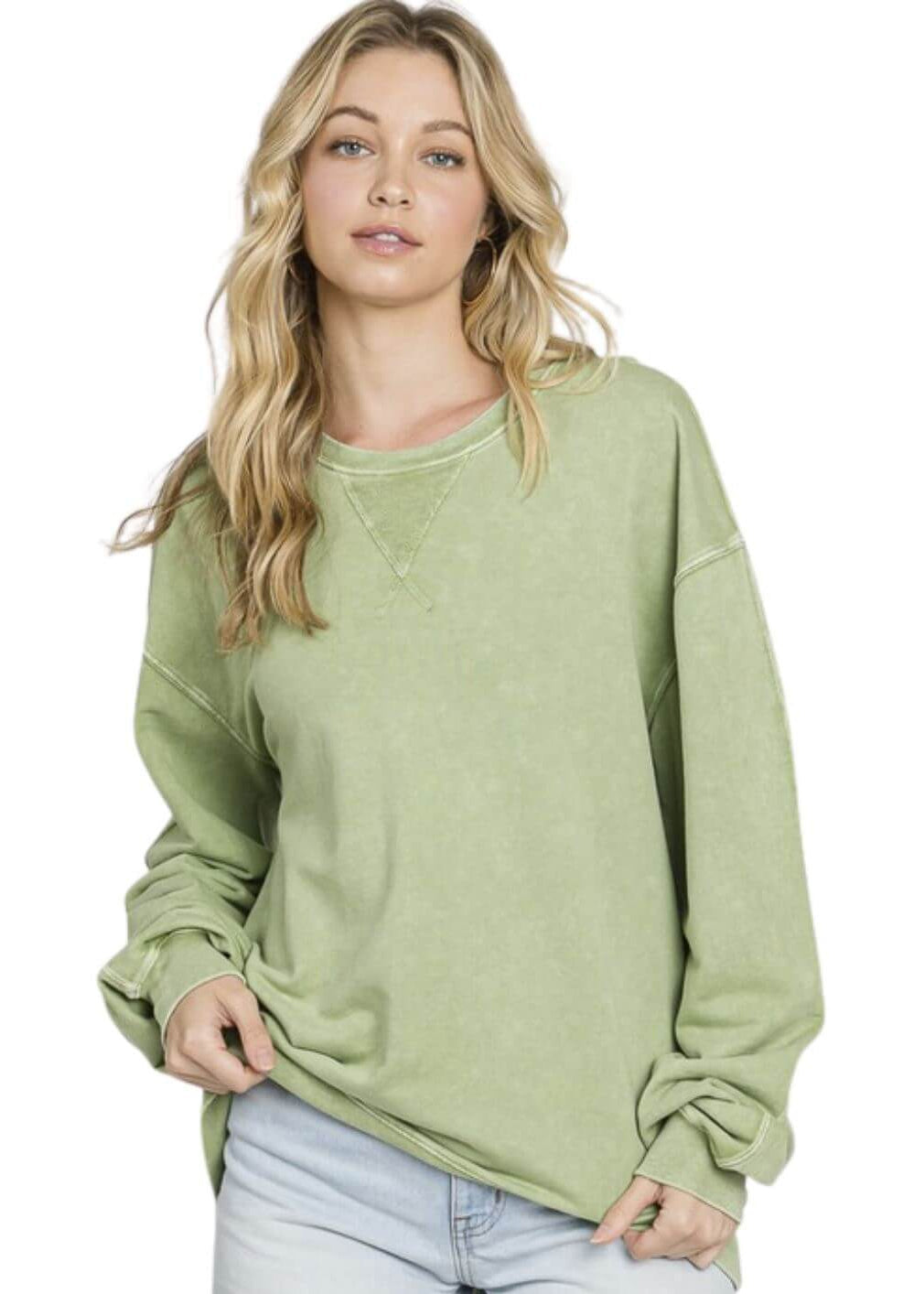 All American Oversized Sweatshirt Made in USA