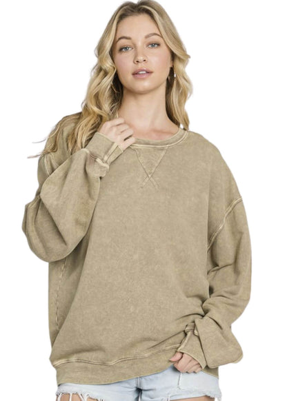 All American Oversized Sweatshirt Made in USA