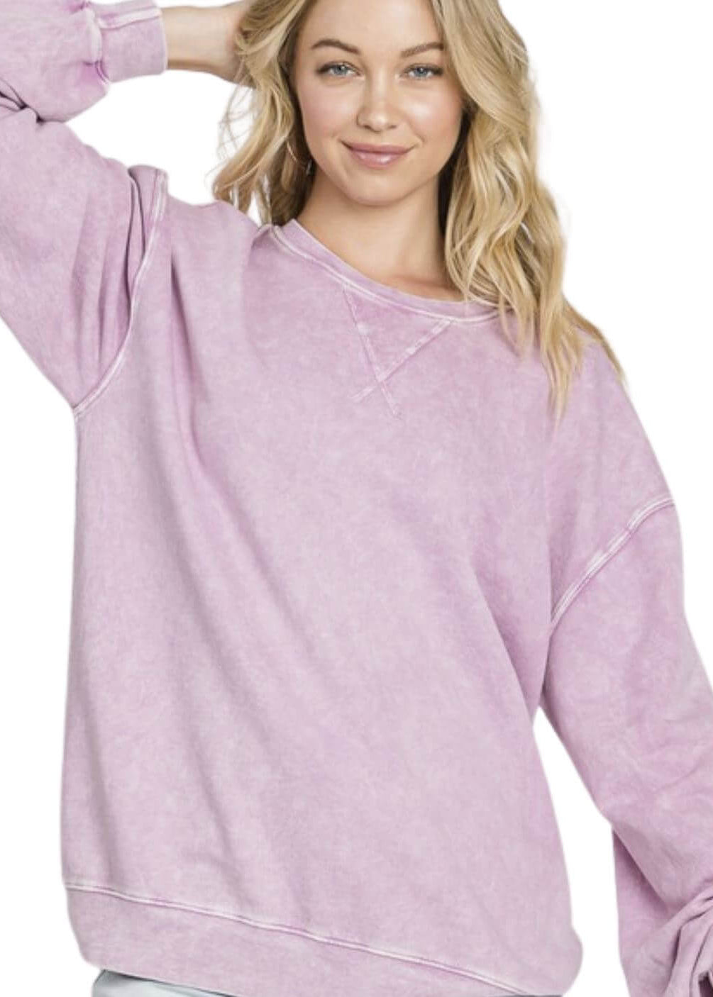 All American Oversized Sweatshirt Made in USA