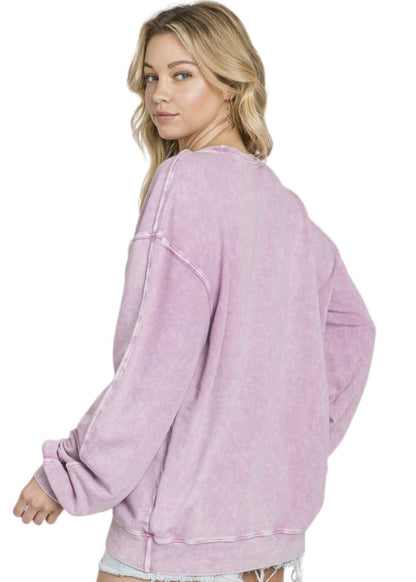 All American Oversized Sweatshirt Made in USA