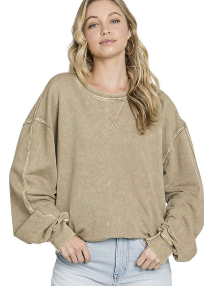 All American Oversized Sweatshirt Made in USA