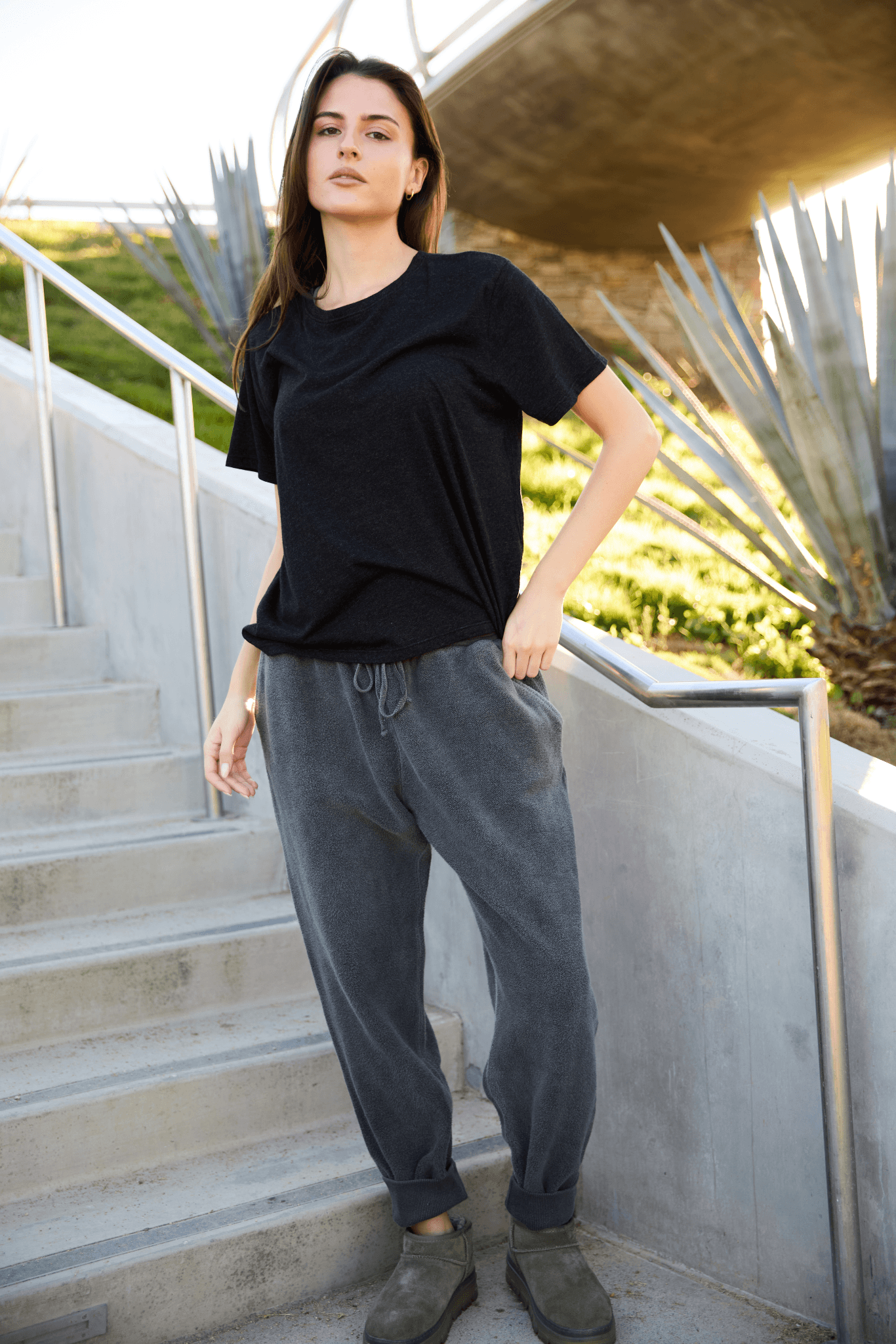 The Onyx Cotton Joggers