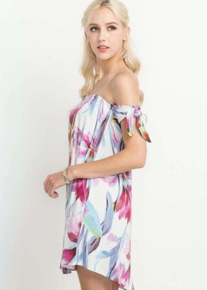 Floral Mini Dress or Tunic CLEARANCE FINAL SALE