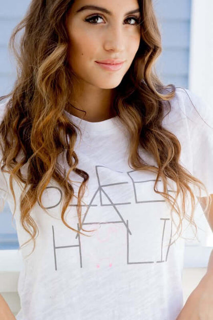 Sleepaholik Thin Line Logo Tee - Clearance Final Sale