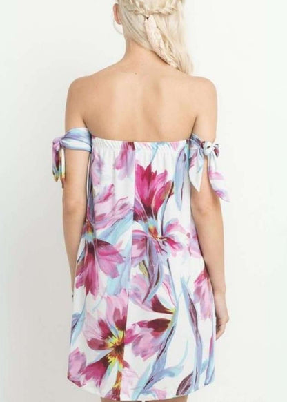 Floral Mini Dress or Tunic CLEARANCE FINAL SALE