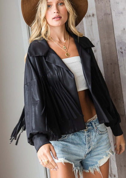 Vintage Cool Fringe Jacket - CLEARANCE FINAL SALE