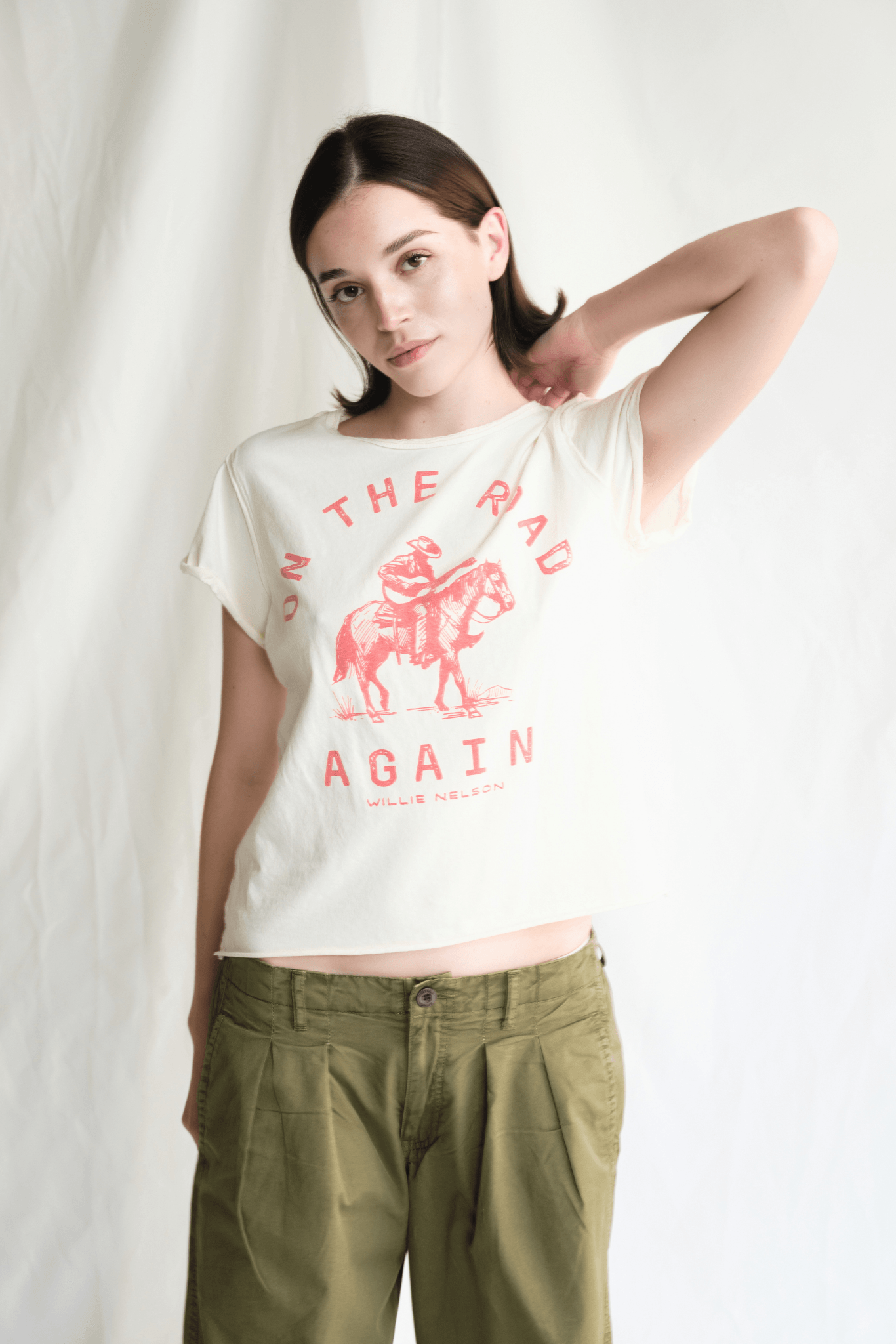 Willie Nelson On The Road Again Tee