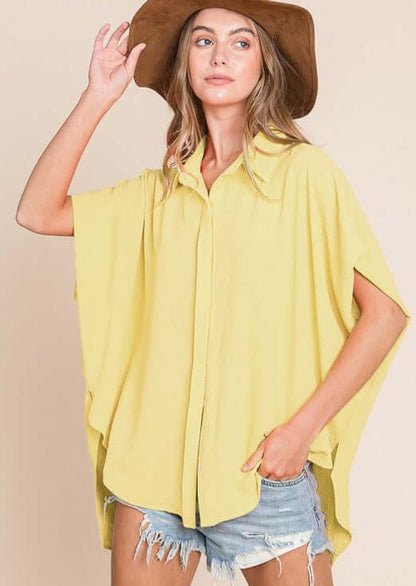 Our Favorite Versatile Button Down Top - CLEARANCE FINAL SALE
