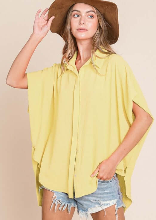 Our Favorite Versatile Button Down Top - CLEARANCE FINAL SALE