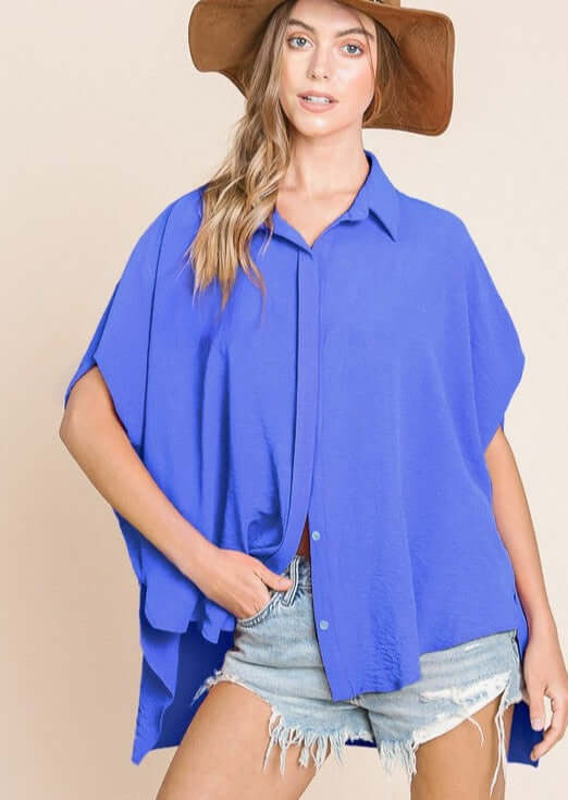 Our Favorite Versatile Button Down Top - CLEARANCE FINAL SALE