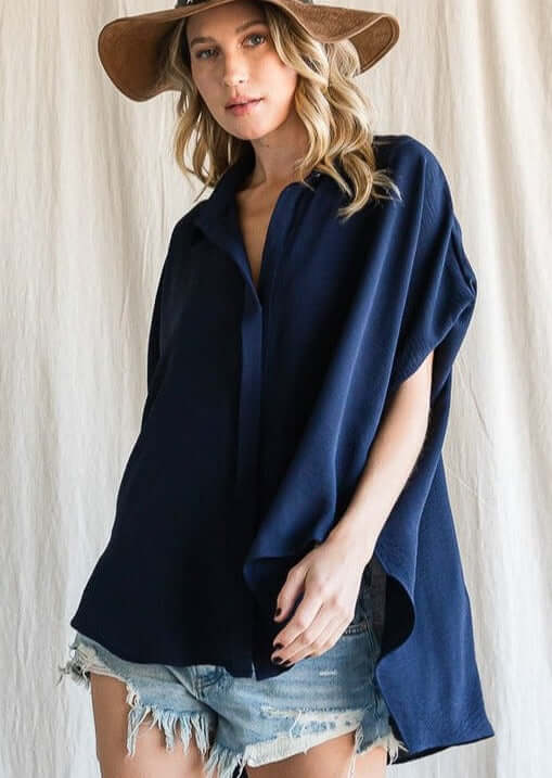 Our Favorite Versatile Button Down Top - CLEARANCE FINAL SALE