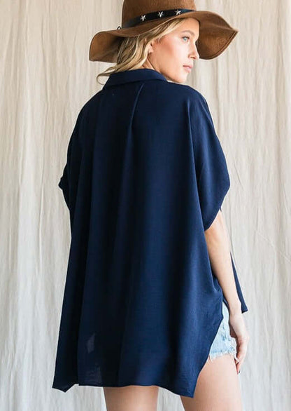 Our Favorite Versatile Button Down Top - CLEARANCE FINAL SALE