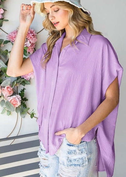 Our Favorite Versatile Button Down Top - CLEARANCE FINAL SALE