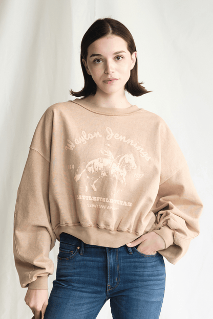 Waylon Jennings Hometown Sweatshirt