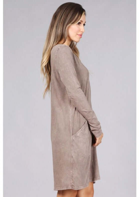 Easy Going Casual Cotton Dress Made in USA