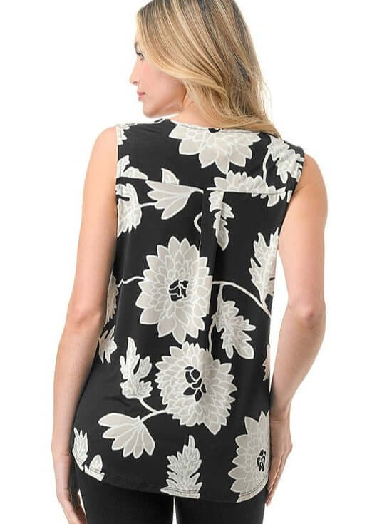 Forever Florals Surplice Top CLEARANCE FINAL SALE