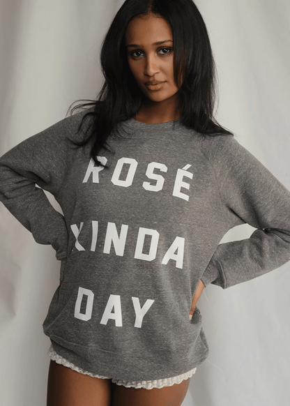 Rosé Kinda Day Pullover