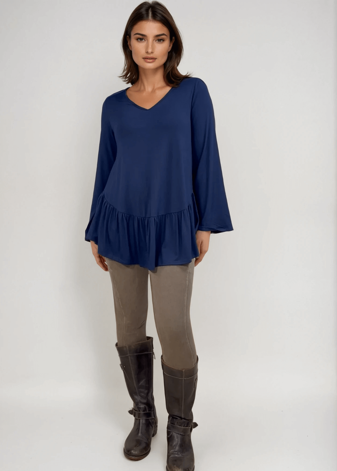 Ally Grab and Go Tunic (Navy)
