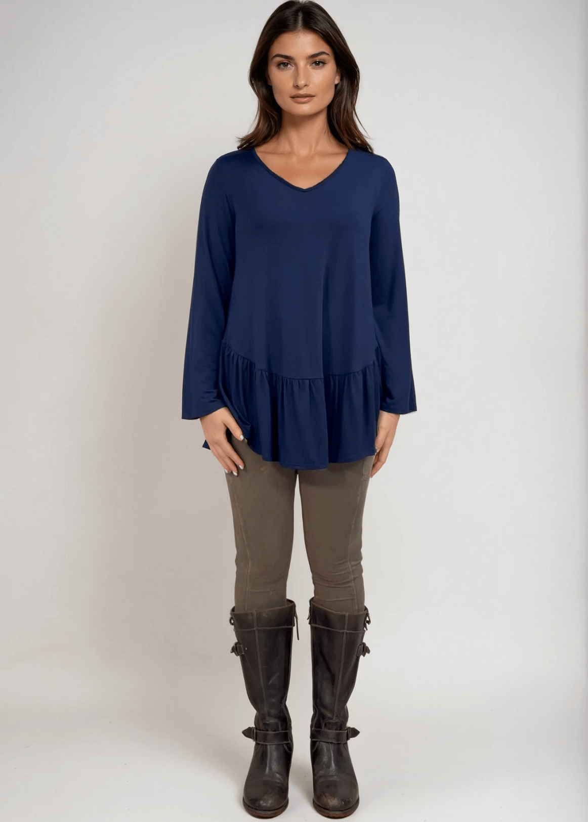 Ally Grab and Go Tunic (Navy)