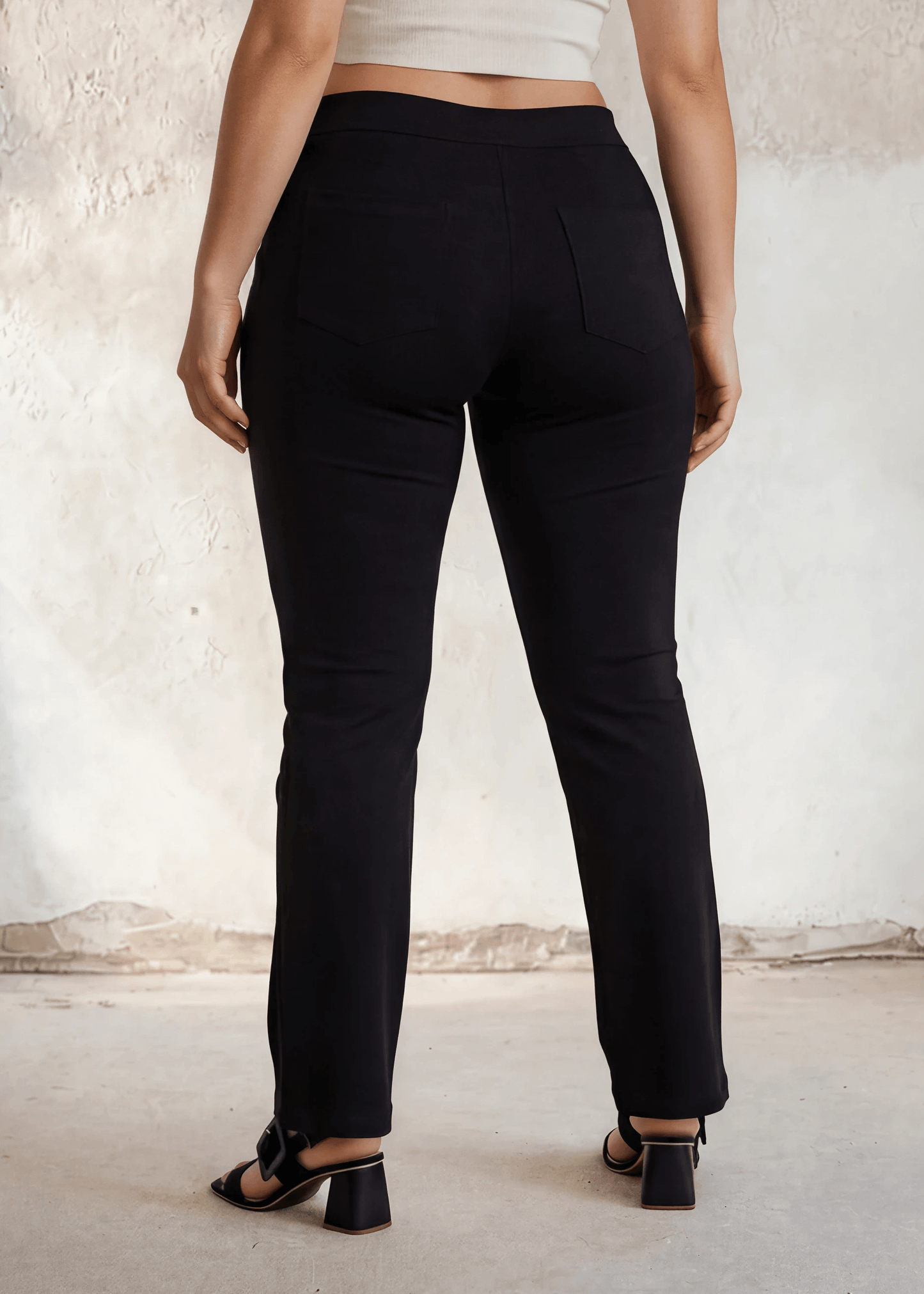 Bootcut Ponte Pants Plus Size
