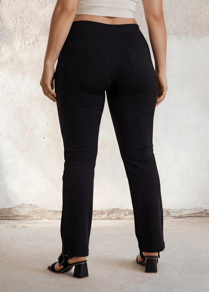 Bootcut Ponte Pants Plus Size