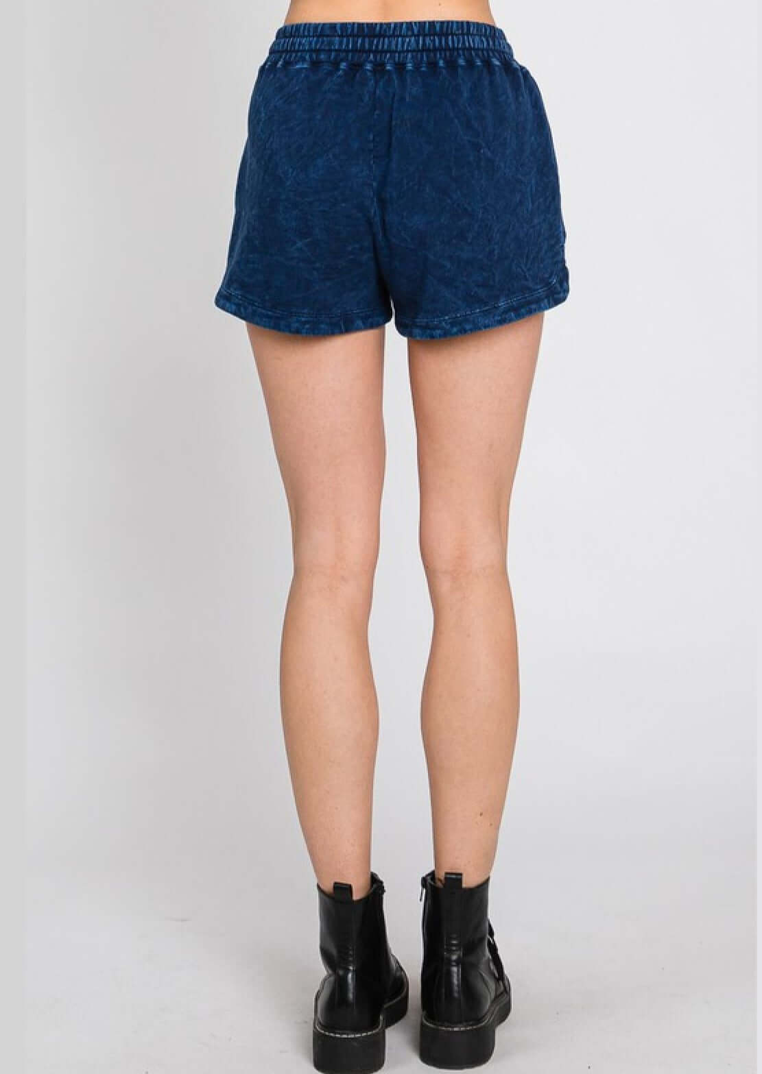 All American Mineral Washed French Terry Shorts - Clearance Final Sale