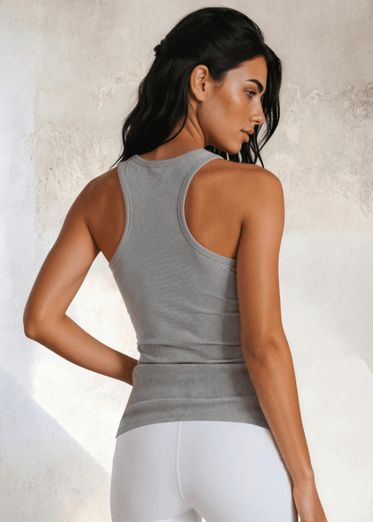 Tummy Tucker Tank Top (Cement)