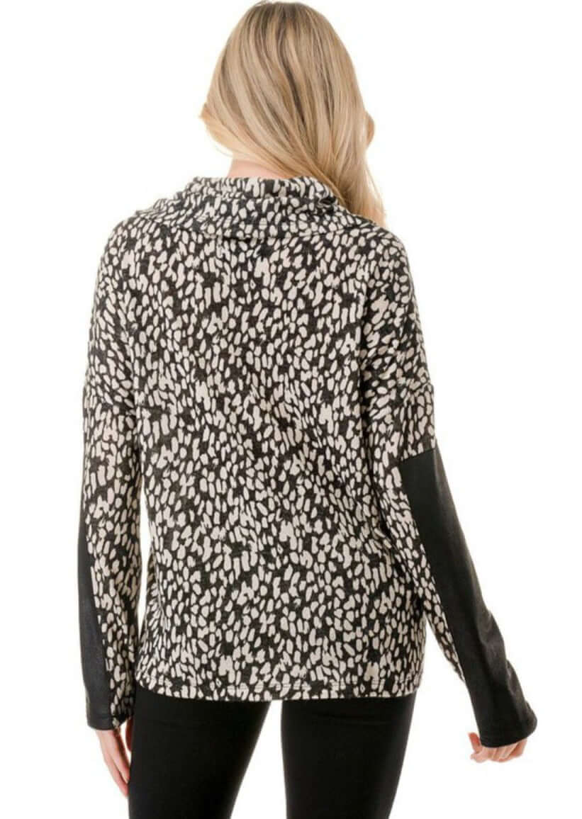 Stylish Cowl Neck Top CLEARANCE FINAL SALE