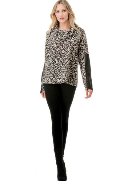 Stylish Cowl Neck Top CLEARANCE FINAL SALE