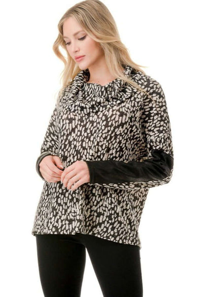 Stylish Cowl Neck Top CLEARANCE FINAL SALE