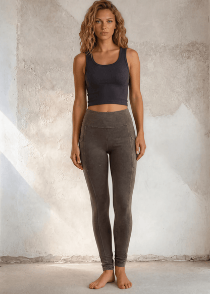 Plano Perfect Fit Pocket Leggings (Desert Taupe)