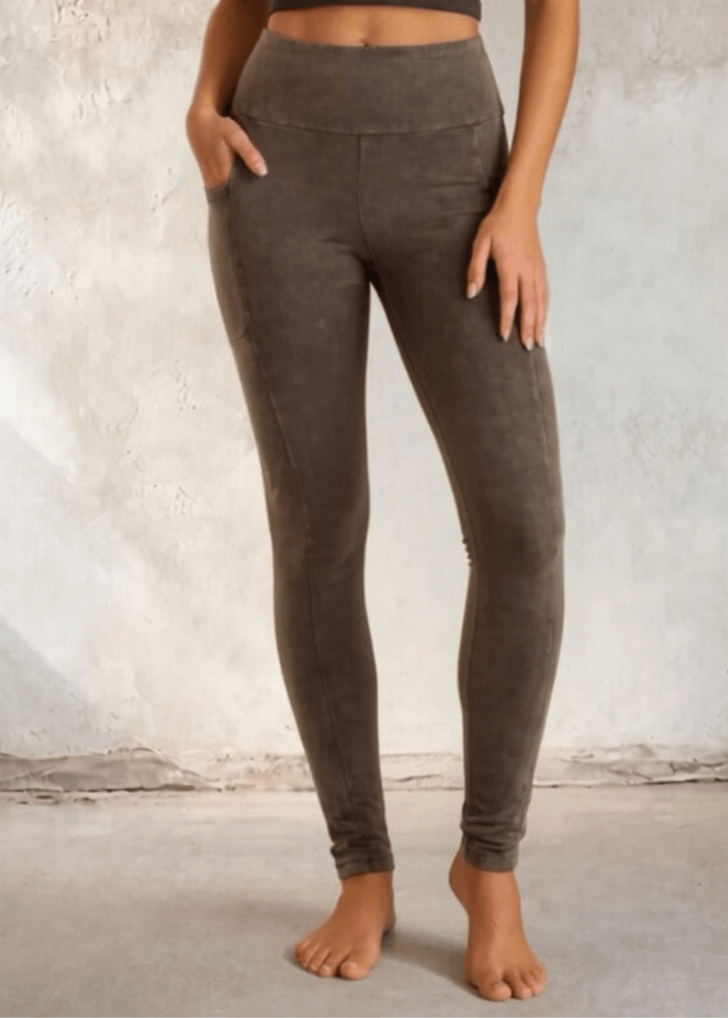 Plano Perfect Fit Pocket Leggings (Desert Taupe)
