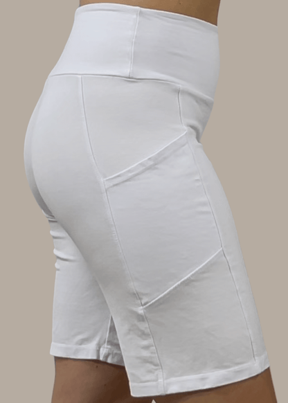 Hilton Head Hybrid Shorts (White)