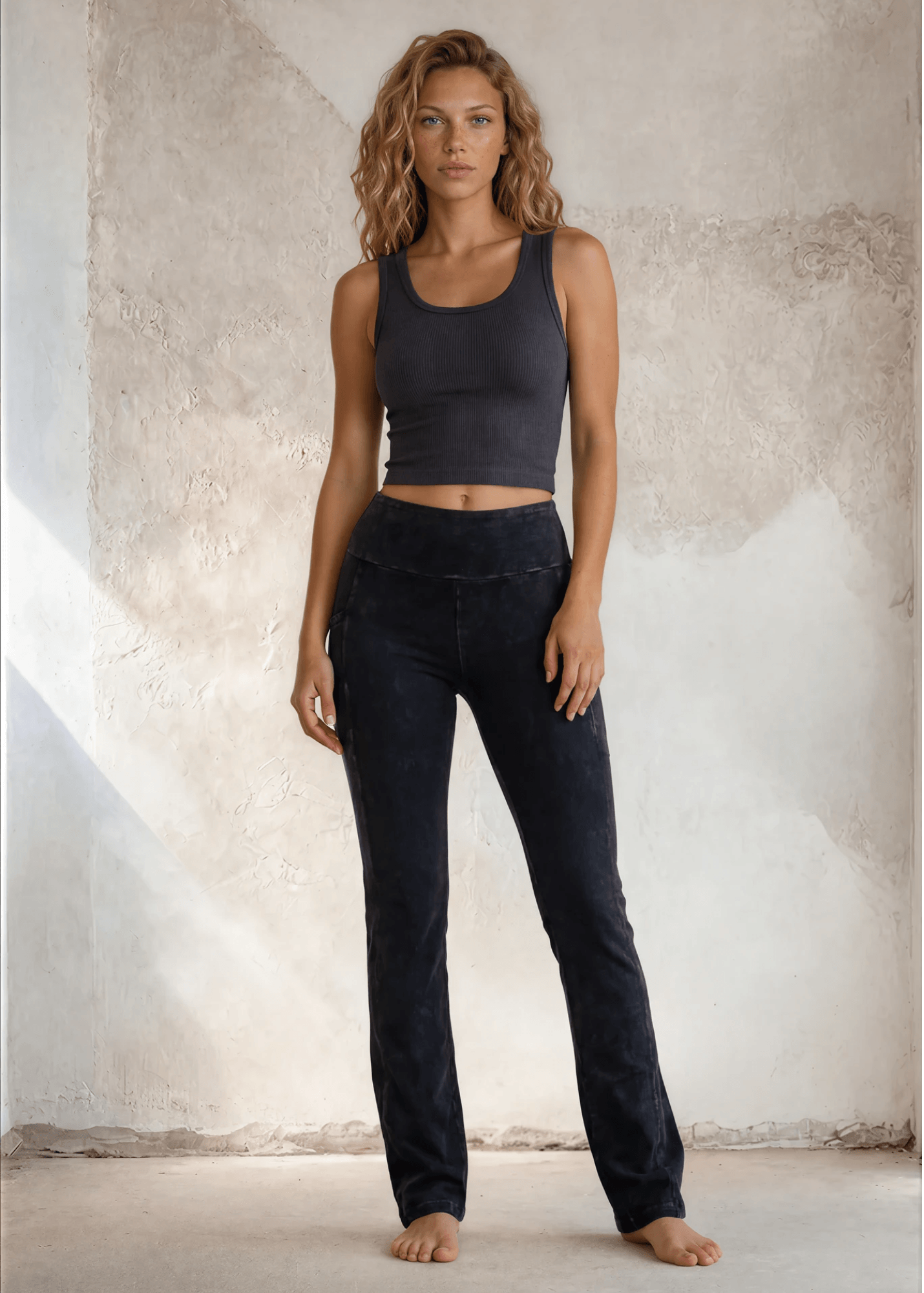 Pike's Peak Perfect Fit Bootcut Pants (Black Denim)