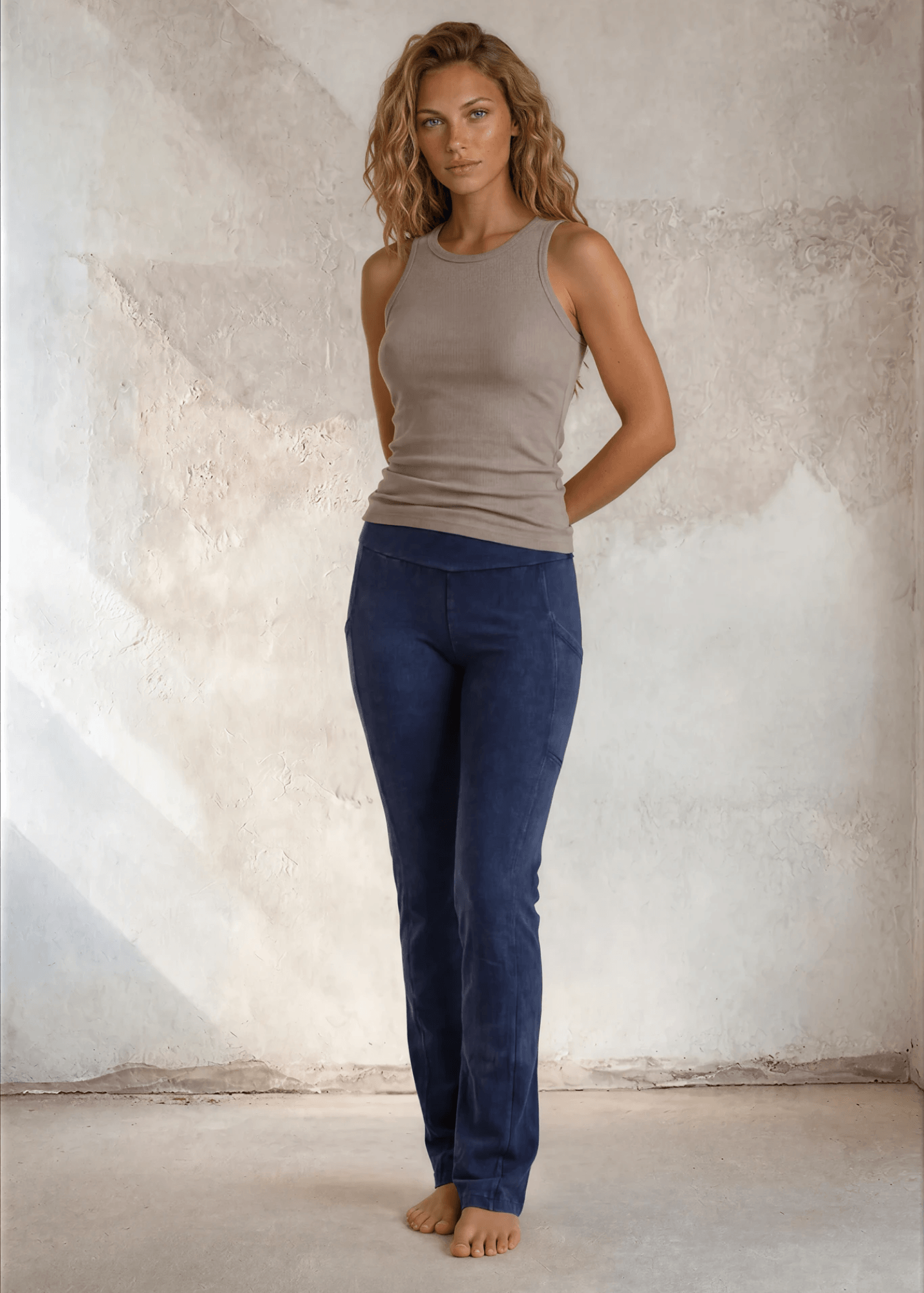 Pike's Peak Perfect Fit Bootcut Pants (Dark Denim)