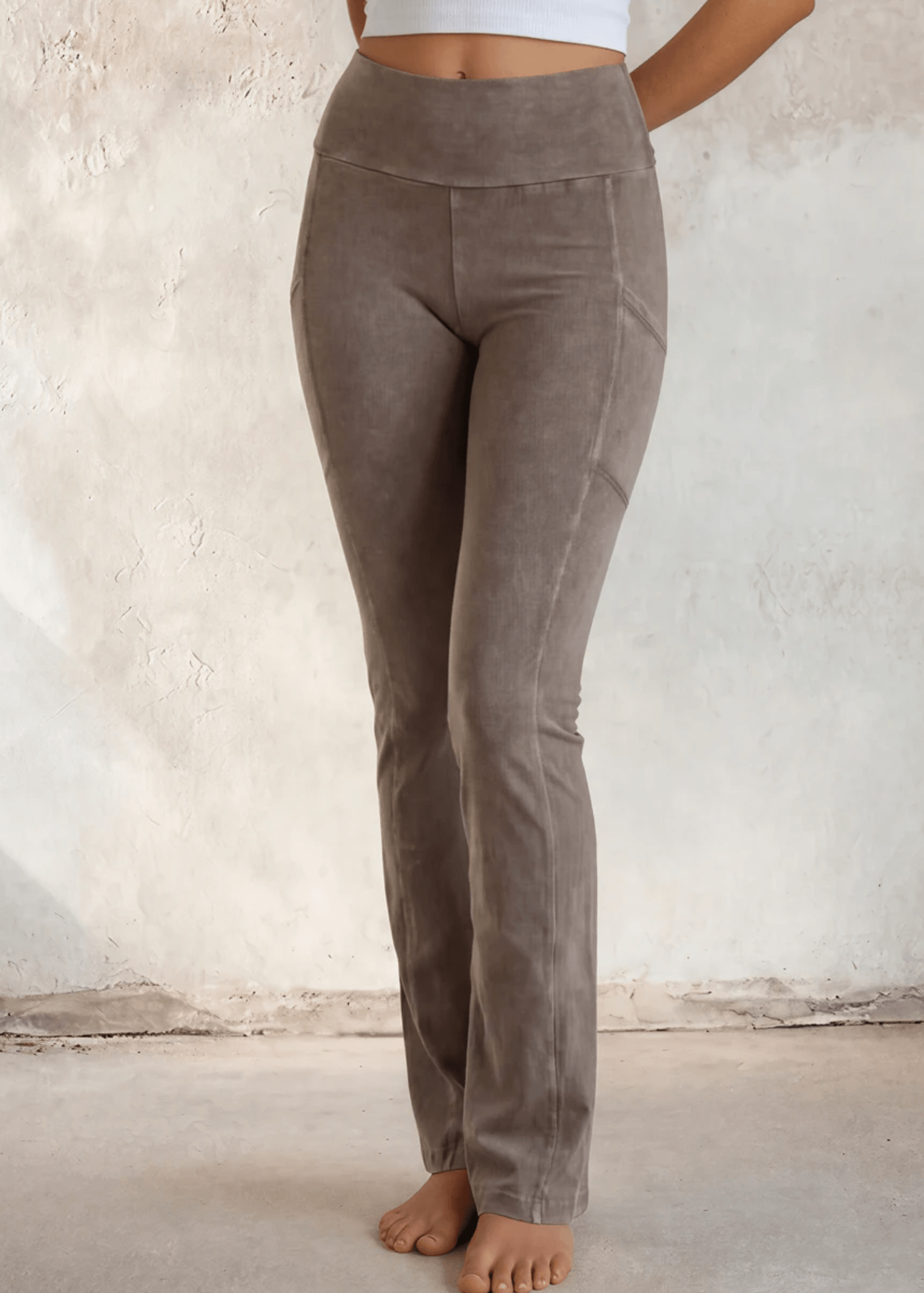 Pike's Peak Perfect Fit Bootcut Pants (Desert Taupe)