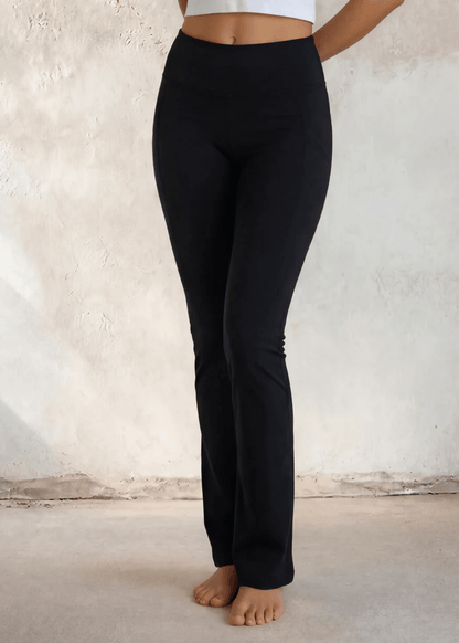Pike's Peak Perfect Fit Bootcut Pants (Solid Black)