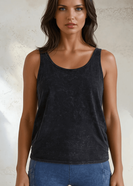 Tampa Bay Top Layer Tank Top Vintage Black