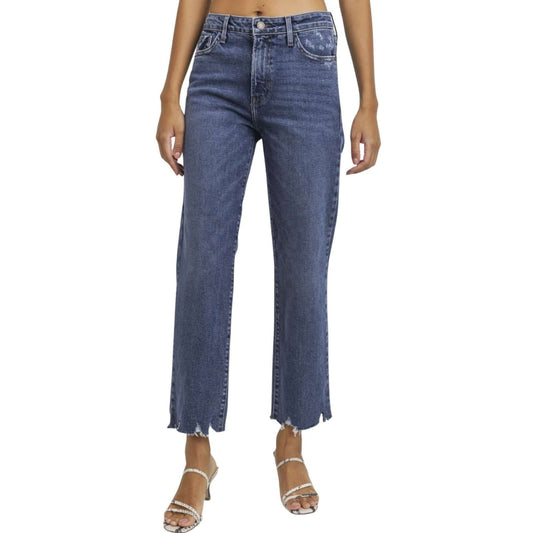 Distressed Cropped Trendy Denim Jeans CLEARANCE FINAL SALE