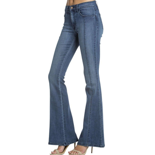 Rumor Has It Front Seam Flared Denim Jeans CLEARANCE FINAL SALE