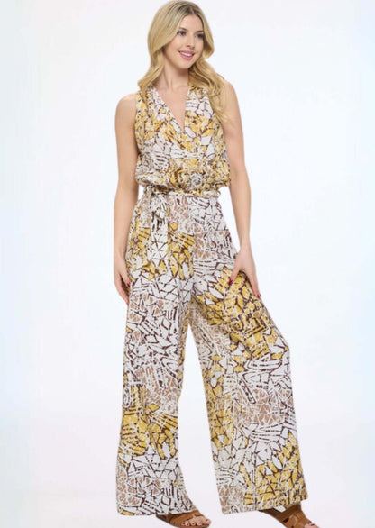 Be Unique Sleeveless Jumpsuit CLEARANCE FINAL SALE