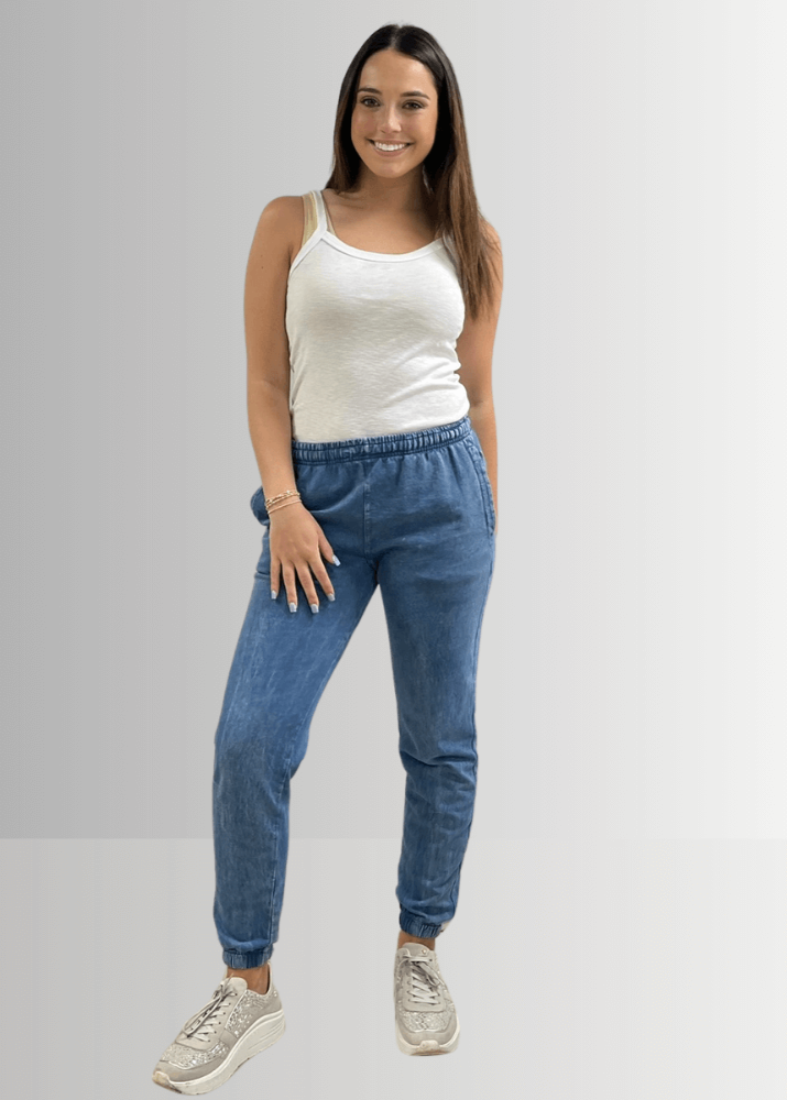 All Day French Terry Pocket Joggers Desert Taupe