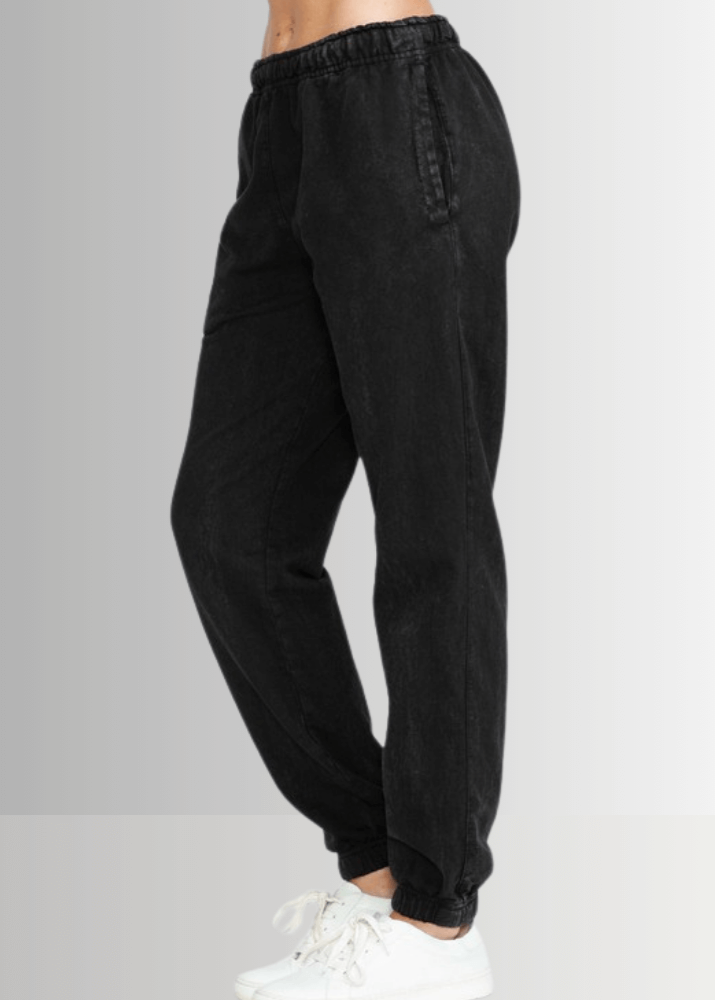 All Day French Terry Pocket Joggers Dark Denim
