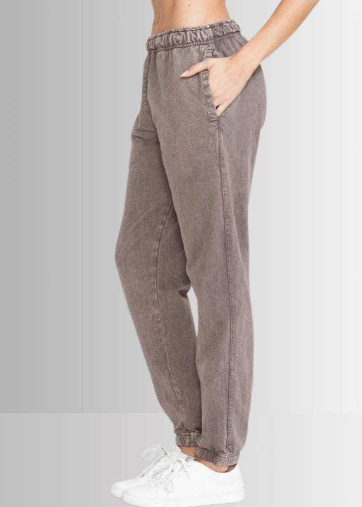 All Day French Terry Pocket Joggers Dark Denim