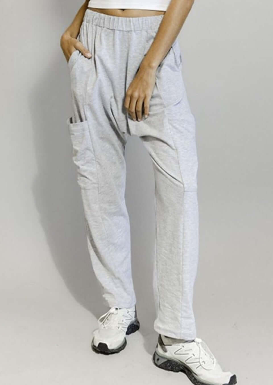 Bucket List Patch Pocket Baggy Pants CLEARANCE FINAL SALE